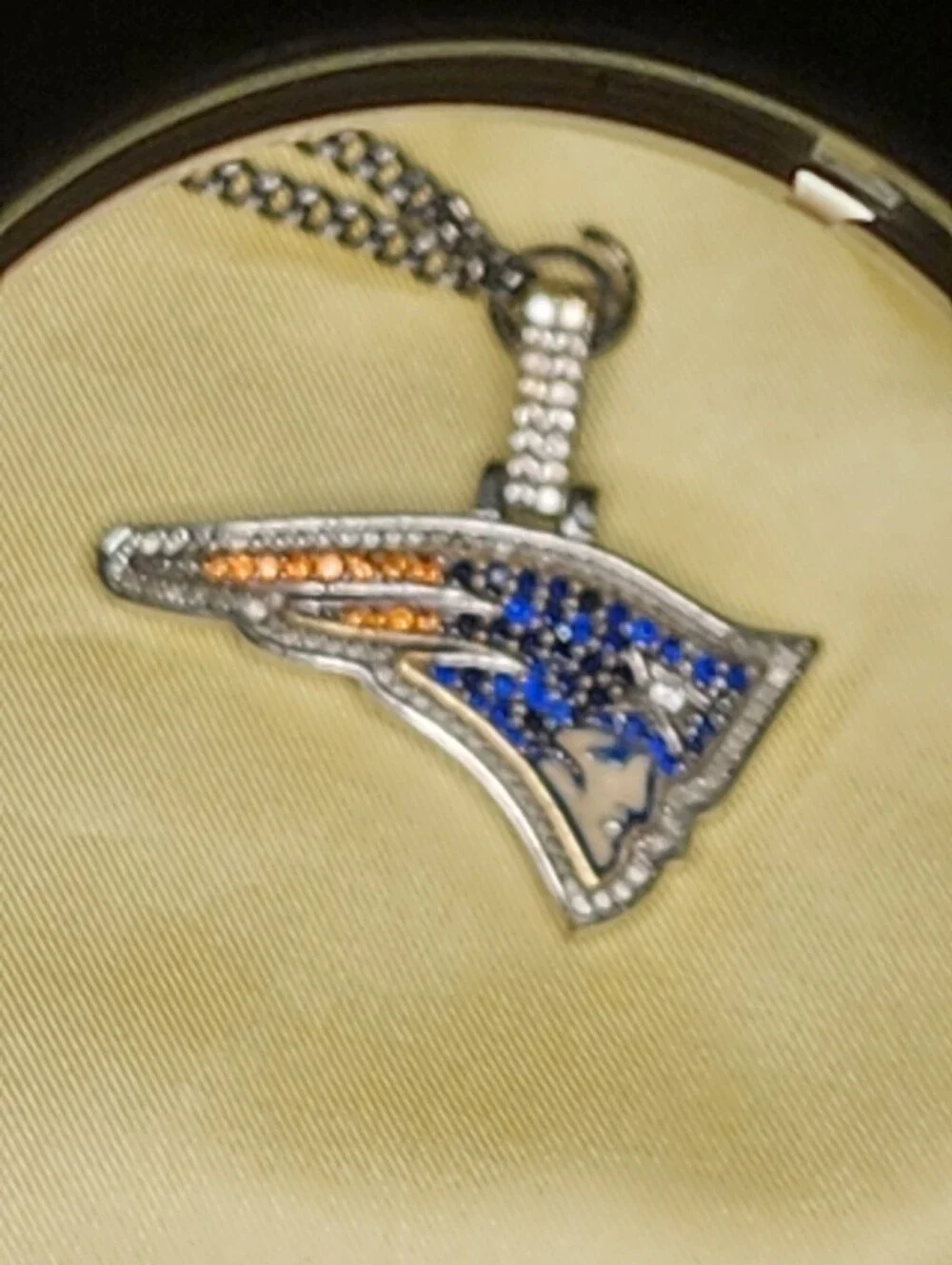 New England Patriots Pendant Necklace